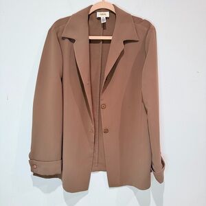 Talbots Brown Women's Blazer Jacket